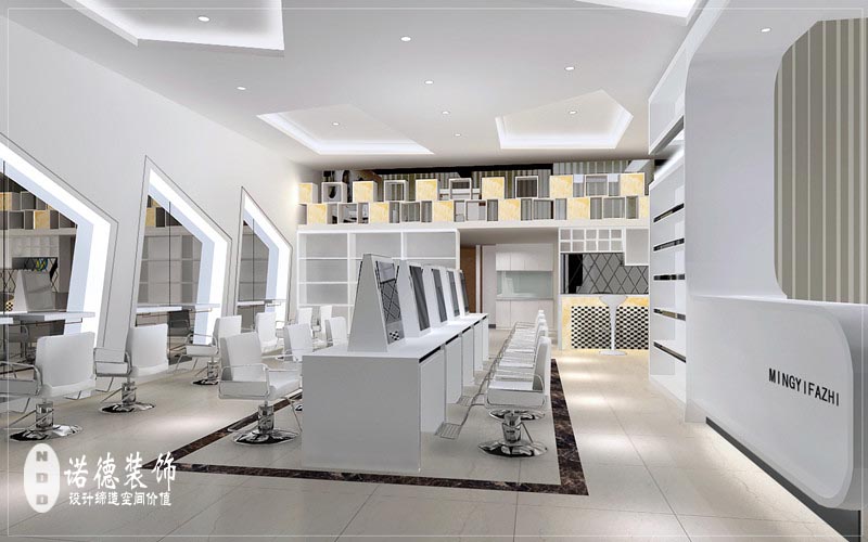 理发店装修效果图
