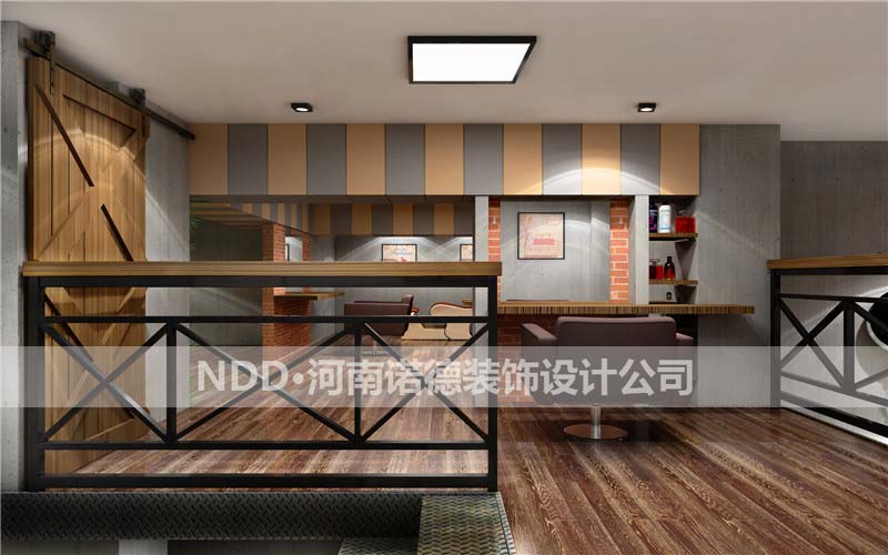 美发店装修效果图