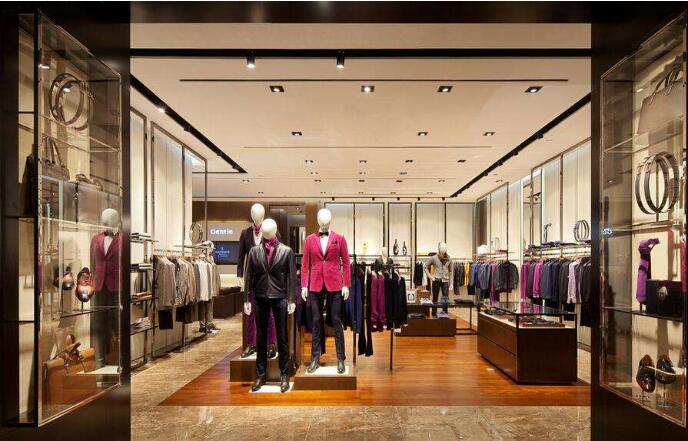 男装店设计效果图