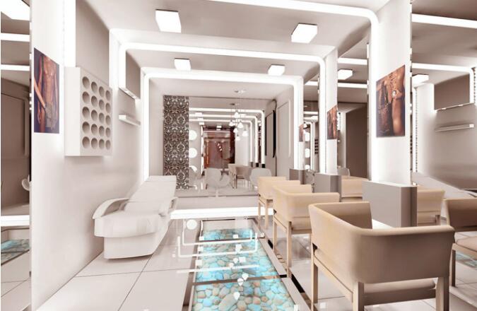 美发沙龙装修效果图