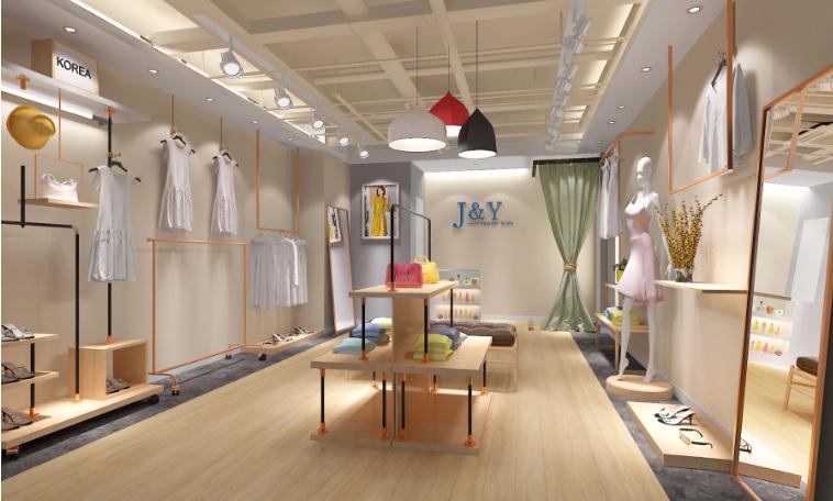 女装店设计效果图