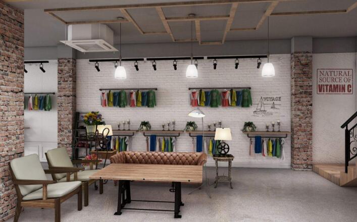 复古型门店设计图