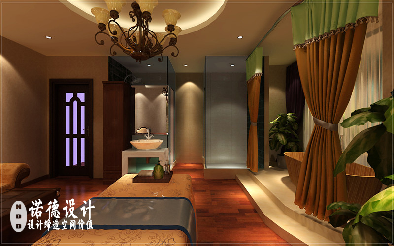 推拿店装修效果图