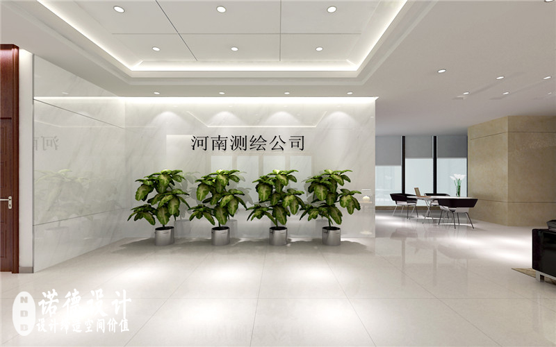 办公室门厅设计效果图