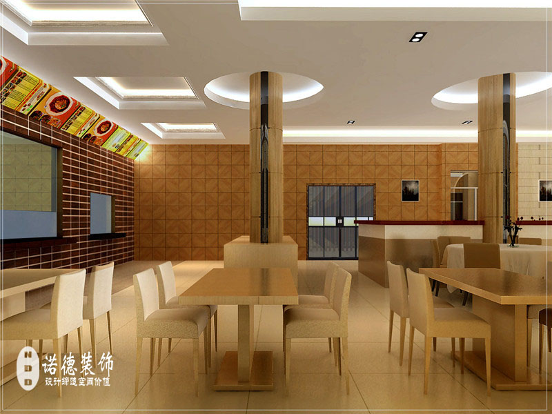 单位食堂装修效果图