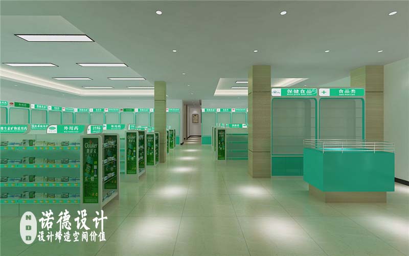 中牟韩寺大药房装修设计