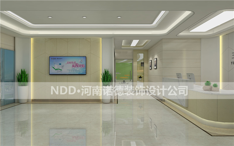口腔诊所门厅效果图