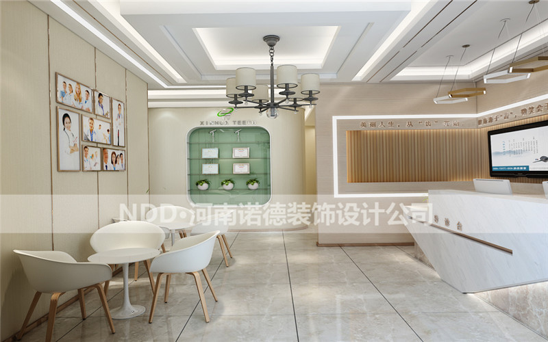 口腔诊所大厅效果图