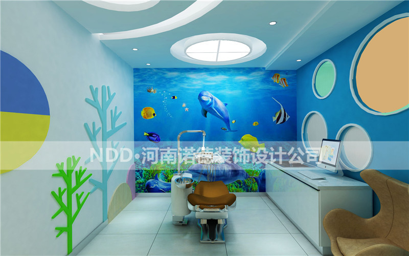 口腔儿童诊室效果图