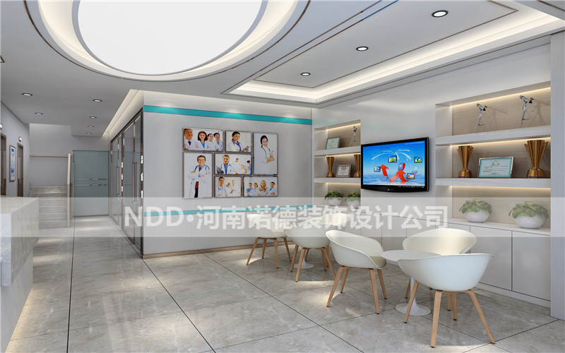 牙科诊所候诊区效果图