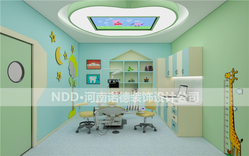 口腔儿童诊室效果图