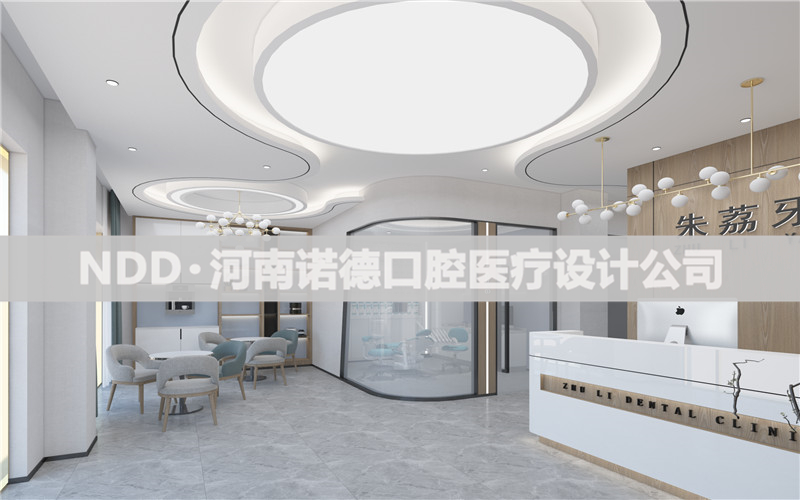 口腔诊所大厅装修效果图