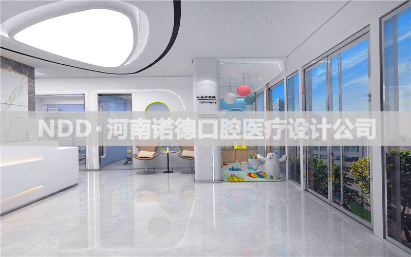郑州张宇口腔设计案例-郑州口腔诊所设计公司