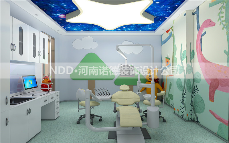 郑州晶美口腔诊所设计图-郑州口腔设计公司