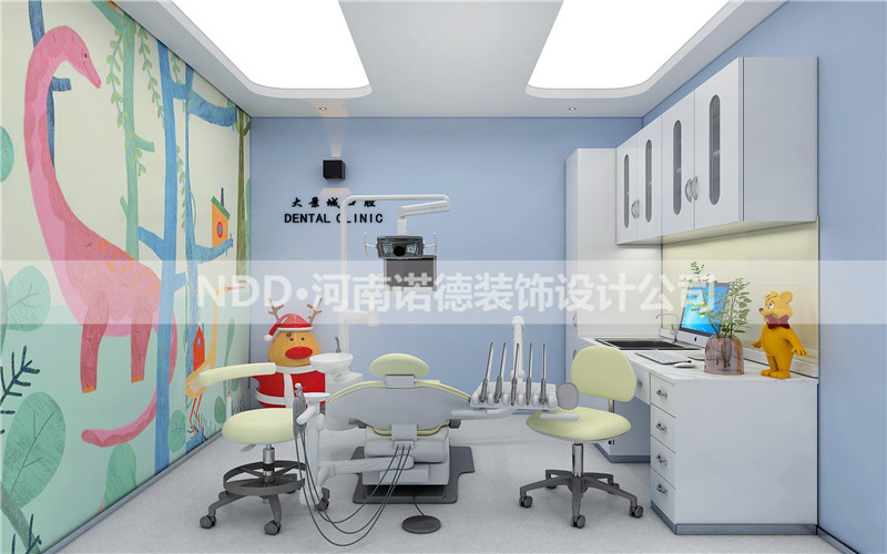 口腔儿童诊室设计效果图