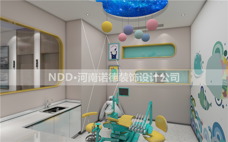 牙科儿童诊室效果图