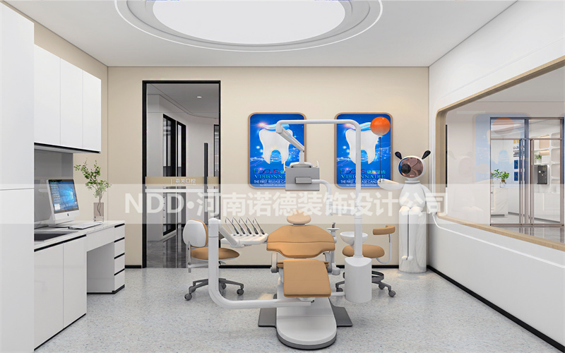 高端口腔诊所设计效果图