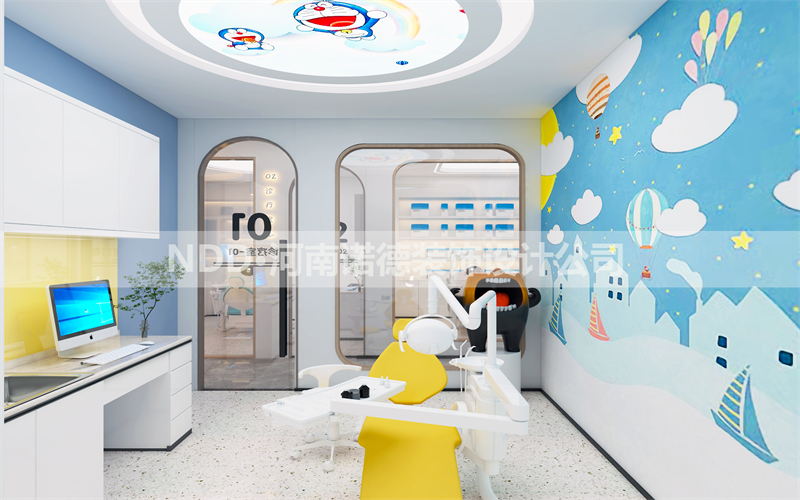 口腔儿童诊室设计效果图