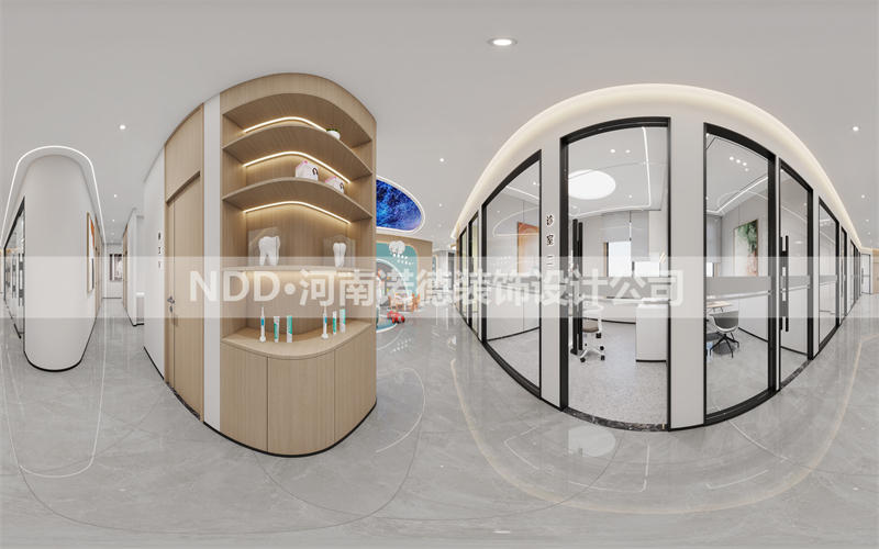 高端口腔门诊设计效果图
