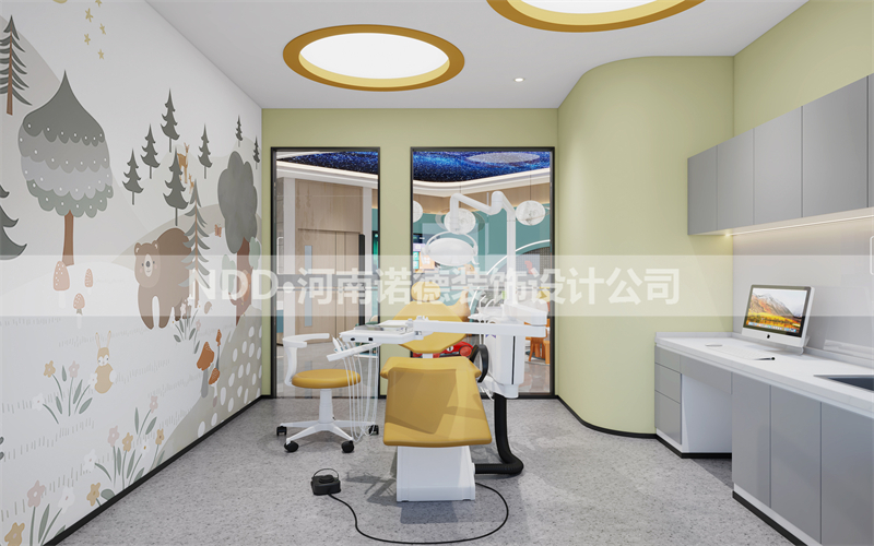 口腔诊所诊室效果图