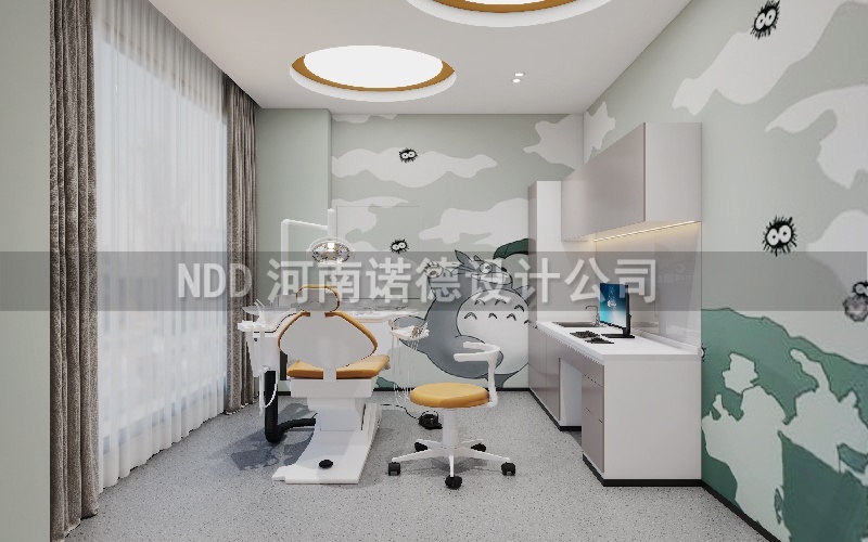 口腔诊所设计效果图