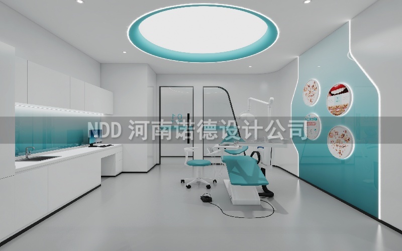 口腔医院诊室设计效果图
